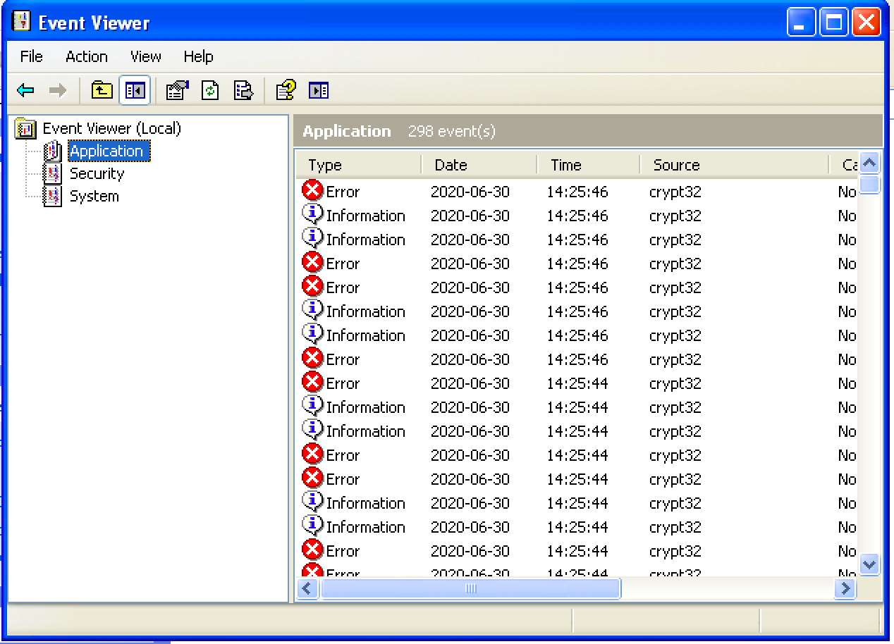 14-windowsxp-event-viewer-before